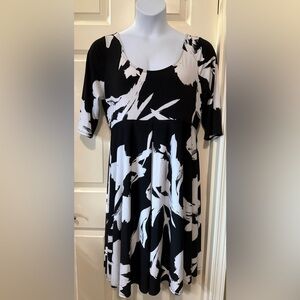Lane Bryant Monochrome Dress